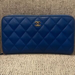Chanel Cobalt Wallet